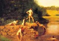 The Swimming Hole Realism Thomas Eakins nude